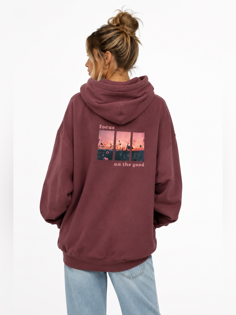 NWOT Twik ($60) Vision “Focus On The Good” Hoodie - PTP 25